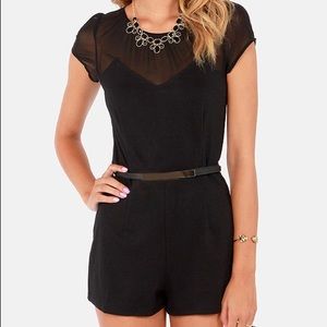 Black romper